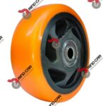 Rueda 4" PVC Naranja