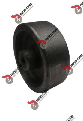Rueda Hierro Sintetizado Alta Temperatura 4"x 1-1/2" Cap.200 Kg