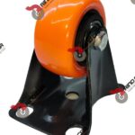 Rodaja con balero base fija 1-1/2"