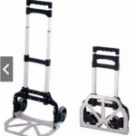 Carro de Mano Plegable de Aluminio Cap. 70kg  Ligero Adaptable Distintos Tipos de Carga