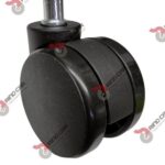 Rueda Rodaja Gemela 2-1/2" Arillo Para Silla Cap.27kg