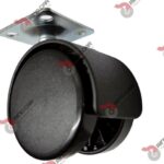 Rueda Rodaja Yoyo 50mm Placa Giratoria