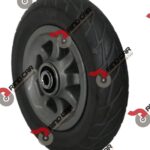 Rueda Negra P/Silla De Ruedas 6" X 1 1/4"