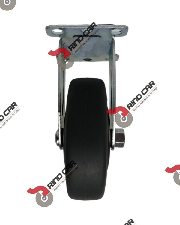 Rueda Rodaja Fija  4"X1-1/4" Placa Termo Esd Cap.250LBS (copia) - Image 2