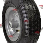 Rueda Neumática 12" C/Superior Rin-6 Cap.180/210 kg