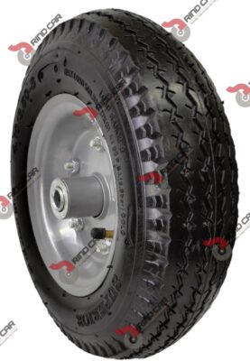 Rueda Neumática 12" C/Superior Rin-6 Cap.180/210 kg