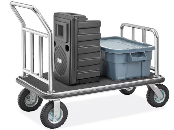 Carrito Plataforma Para Equipaje -servicio transporte Carga Pesada Cap. 500kg - Image 2