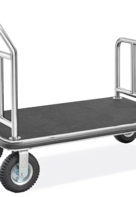 Carrito Plataforma Para Equipaje -servicio transporte Carga Pesada Cap. 500kg