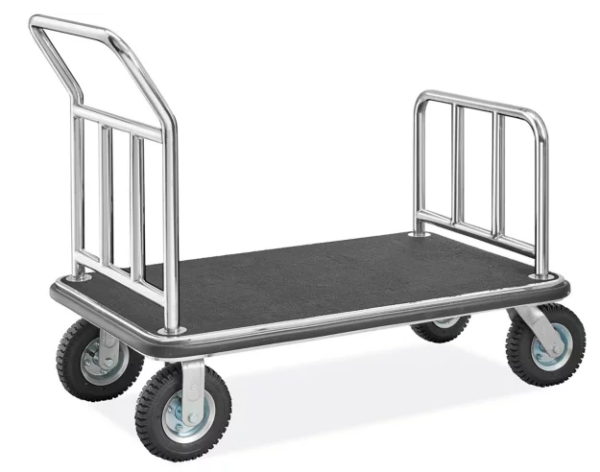 Carrito Plataforma Para Equipaje -servicio transporte Carga Pesada Cap. 500kg