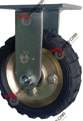 Rodaja fija De 6"X2" Rueda De huele Tipo Tractor Lamina tropicalizada Cap Carga 110Kg