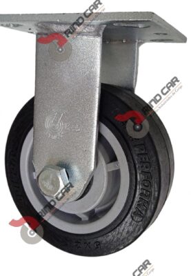 Rueda Rodaja Colson Fija De 5"X2" Rueda Performa Rubber Cap.Carga 500 Lbs