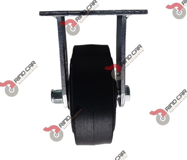 Rueda Rodaja Colson Fija De 5"X2" Rueda Performa Rubber Cap.Carga 500 Lbs - Image 3