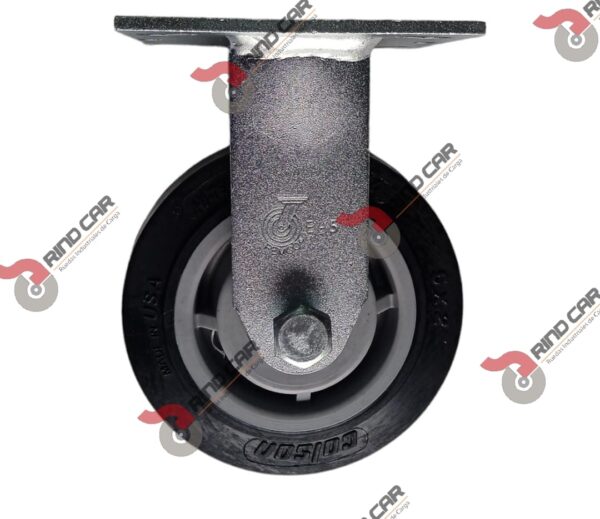 Rueda Rodaja Colson Fija De 5"X2" Rueda Performa Rubber Cap.Carga 500 Lbs - Image 2