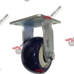 Rodaja Fija 4"x2 de Poliuretano con centro de Polipropileno cap. 300kg