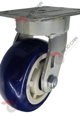 Rodaja Alto Impacto 5"x2" de Poliuretano con centro de Polipropileno cap. 400kg