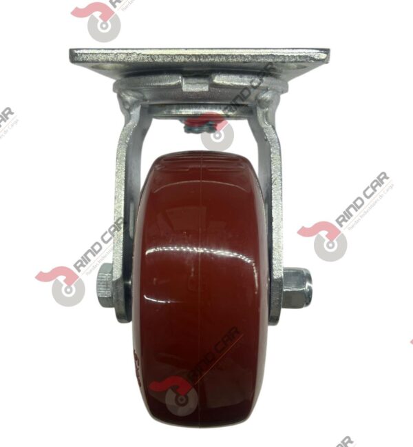 Rodaja Giratoria 5"x 2 Hi-Tech de poliuretano CAP. 340 kg - Image 3