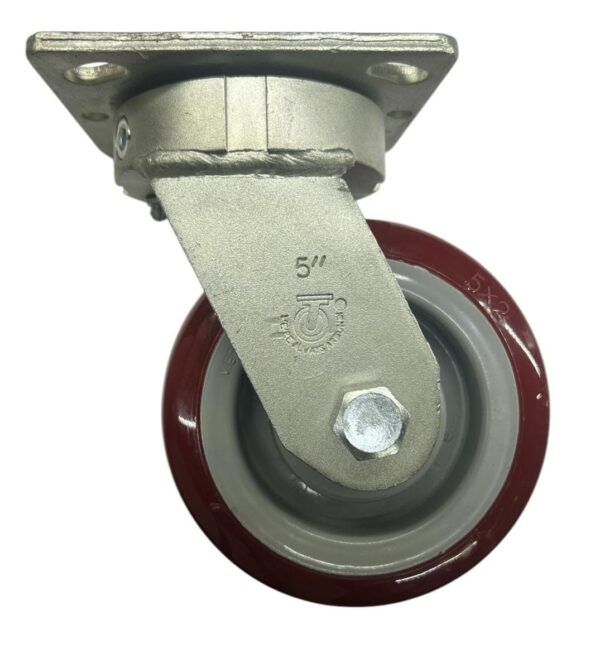 Rodaja Alto Impacto 5"x 2 Hi-Tech de poliuretano CAP. 380 kg - Image 2