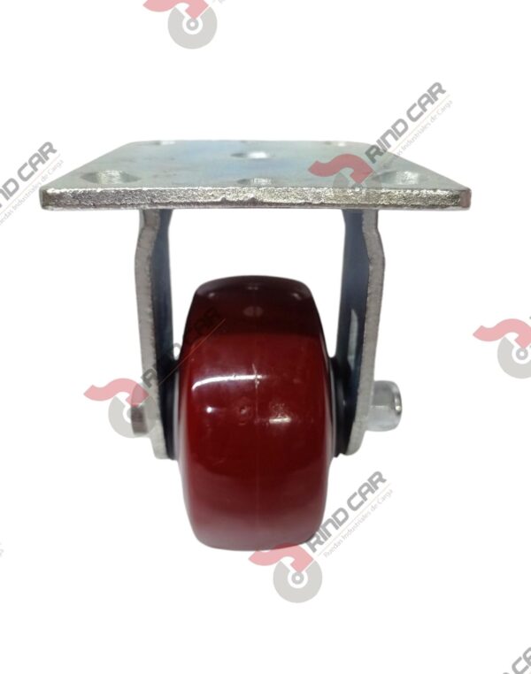 Rodaja Fija 4"x 2 Hi-Tech de poliuretano CAP. 272 kg - Image 3