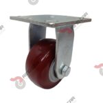 Rodaja Fija 4"x 2 Hi-Tech de poliuretano CAP. 272 kg