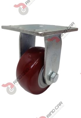 Rodaja Fija 4"x 2 Hi-Tech de poliuretano CAP. 272 kg