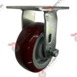 Rodaja Fija 5"x 2 Hi-Tech de poliuretano CAP. 340 kg