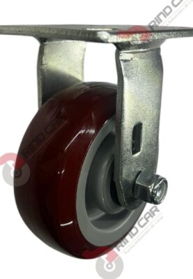 Rodaja Fija 5"x 2 Hi-Tech de poliuretano CAP. 340 kg