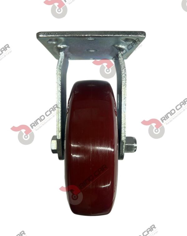 Rodaja Fija 6"x 2 Hi-Tech de poliuretano CAP. 408 kg - Image 3