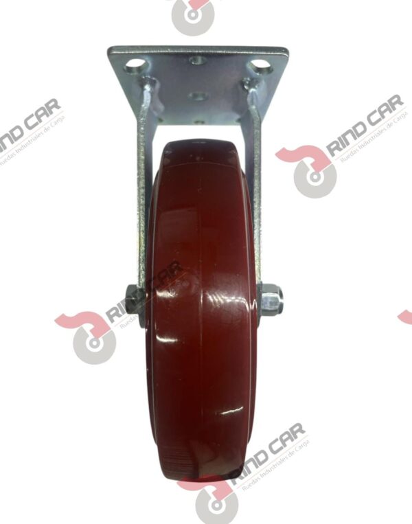 Rodaja Fija 8"x 2 Hi-Tech de poliuretano CAP. 453 kg - Image 3