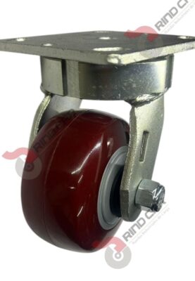 Rodaja Alto Impacto 4"x 2 Hi-Tech de poliuretano CAP. 312 kg