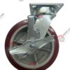 Rodaja Alto Impacto Con Freno 8"x 2 Hi-Tech de poliuretano CAP. 500 kg - Image 2