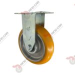 Rodaja Fija De Poliuretano Con Centro De Aluminio 5"x 1-1/4" CAP. 220 kg