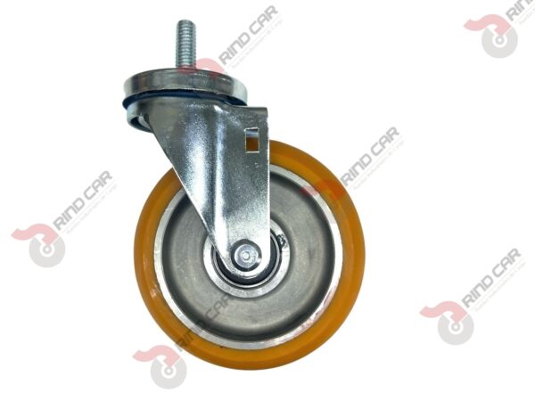 Rodaja Espiga De Poliuretano Con Centro De Aluminio 5"x 1-1/4" CAP. 220 kg - Image 2