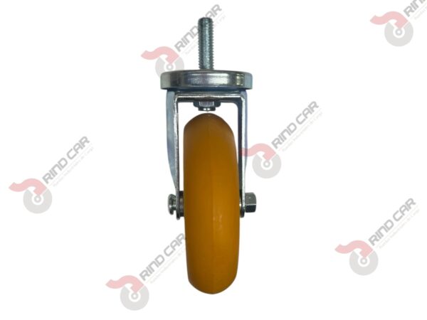 Rodaja Espiga De Poliuretano Con Centro De Aluminio 5"x 1-1/4" CAP. 220 kg - Image 3