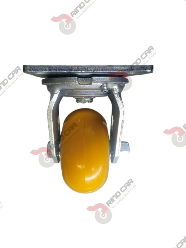 Rodaja Giratoria De Poliuretano Con Centro De Aluminio 4"x 2" CAP. 400 kg - Image 3