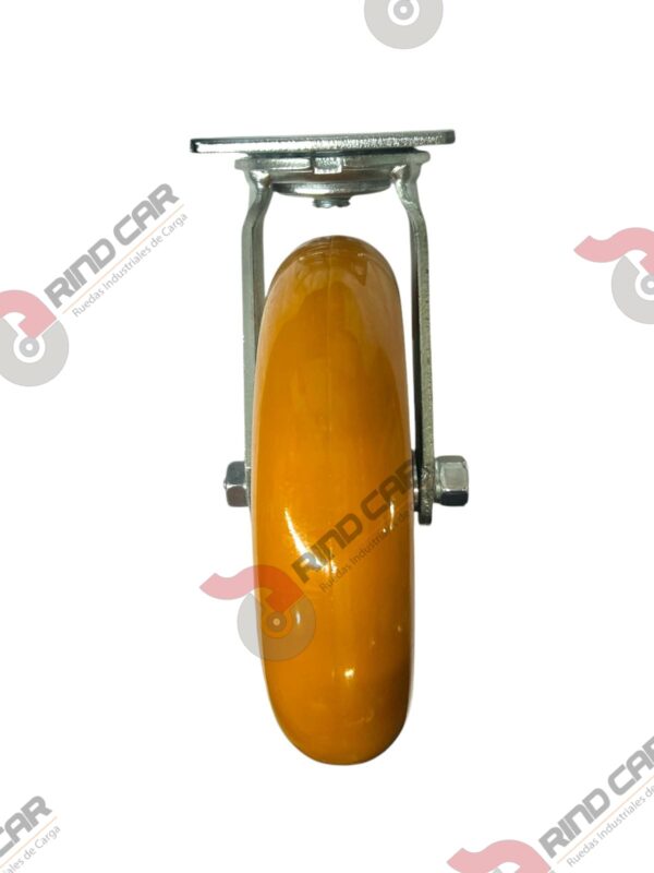 Rodaja Giratoria De Poliuretano Con Centro De Aluminio 8"x 2" CAP. 540kg - Image 3