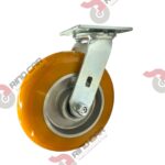 Rodaja Giratoria De Poliuretano Con Centro De Aluminio 8"x 2" CAP. 540kg