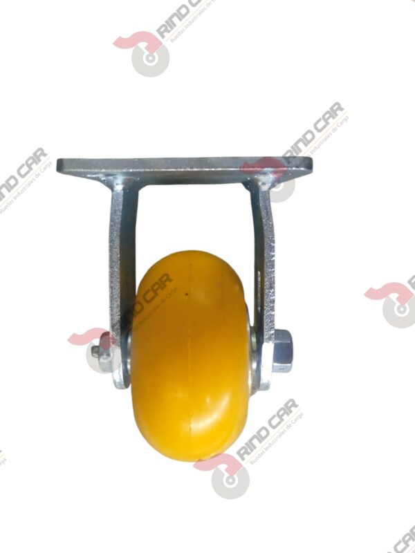 Rodaja Fija De Poliuretano Con Centro De Aluminio 4"x 2" CAP. 400 kg - Image 3