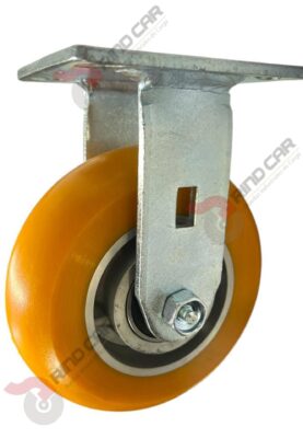 Rodaja Fija De Poliuretano Con Centro De Aluminio 6"x 2" CAP. 450kg