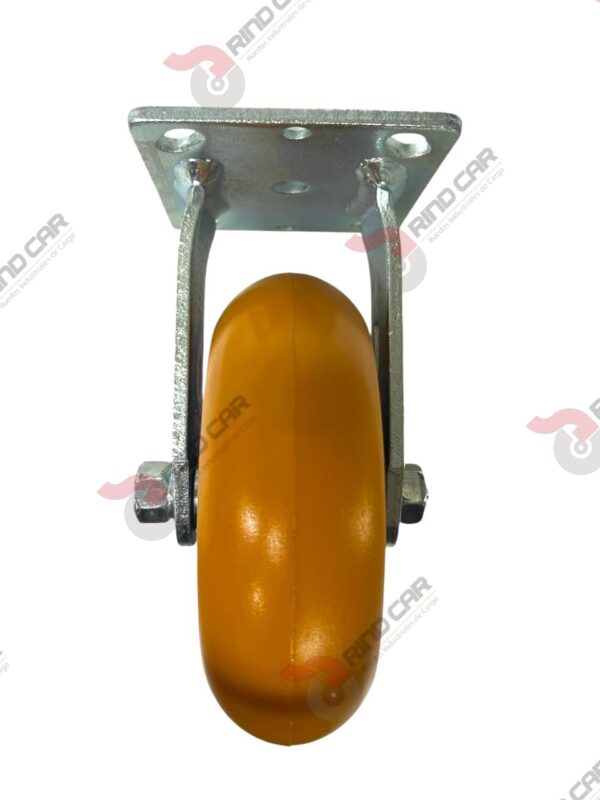 Rodaja Fija De Poliuretano Con Centro De Aluminio 6"x 2" CAP. 450kg - Image 3