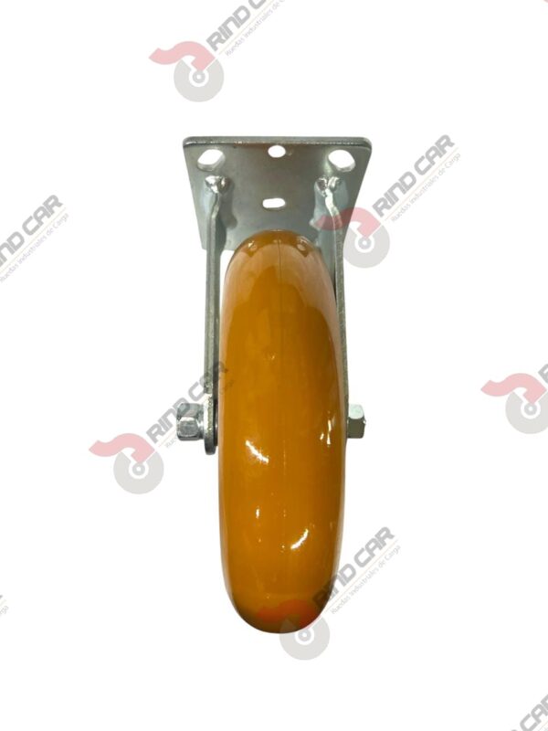 Rodaja Fija De Poliuretano Con Centro De Aluminio 8"x 2" CAP. 540kg - Image 3