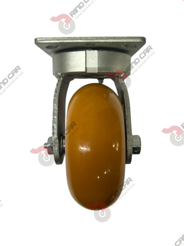 Rodaja Alto Impacto De Poliuretano Con Centro De Aluminio 5"x 2" CAP. 440kg - Image 3
