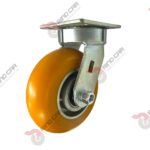 Rodaja Alto Impacto De Poliuretano Con Centro De Aluminio 6"x 2" CAP. 450kg