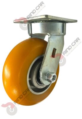 Rodaja Alto Impacto De Poliuretano Con Centro De Aluminio 6"x 2" CAP. 450kg