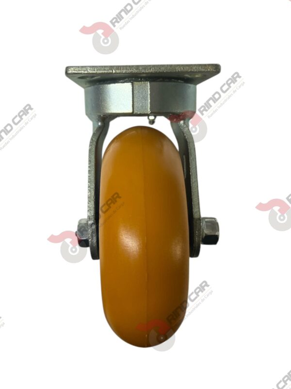 Rodaja Alto Impacto De Poliuretano Con Centro De Aluminio 6"x 2" CAP. 450kg - Image 3