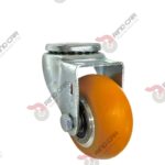 Rodaja Ojillo De Poliuretano Con Centro De Aluminio 3"x 1-1/4" CAP. 180 kg