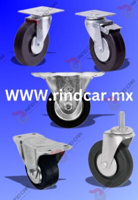Ruedas De Hule Neopreno Institucional