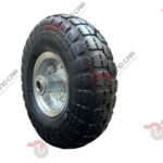 Rueda Neumática 10" 2 Capas Con Tubo Centrado CAP. 136kg