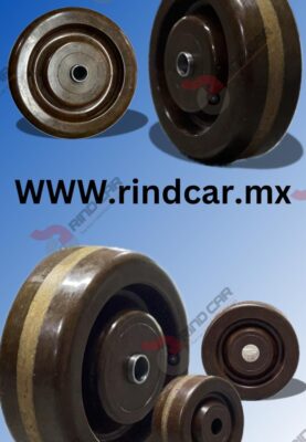 Ruedas Fenólicas De Alta Temperatura