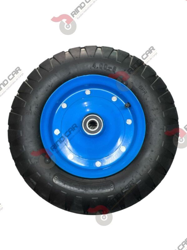 Rueda Neumática 16" 6 Capas Para Carrito De Puestos CAP. 220kg - Image 2