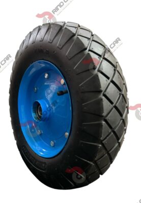 Rueda Neumática 16" 6 Capas Para Carrito De Puestos CAP. 220kg